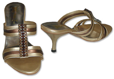 Product Details- women's shoes, men's shoes, ladies fancy shoes :  handmade evening shoes hand made gold