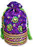 Fancy Pouch- Dark Purple