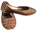 Ladies Khussa- Brown