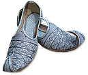 Gents khussa- Silver 