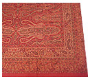Brown Red Pashmina Shawl