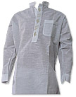 White Cotton Khadder Suit 