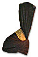 Silk Turban - Dark Brown