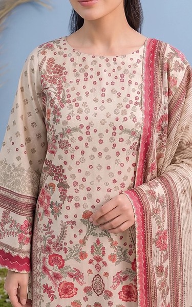 Adans Libas Ivory Lawn Suit | Pakistani Lawn Dress in USA- Image 2
