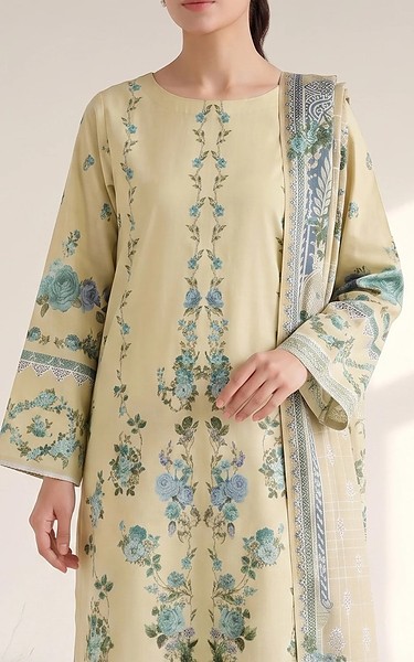 Adans Libas Ivory Lawn Suit | Pakistani Lawn Dress in USA- Image 2