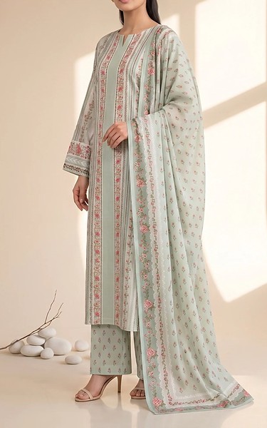 Adans Libas Light Turquoise Lawn Suit | Pakistani Lawn Dress in USA- Image 1
