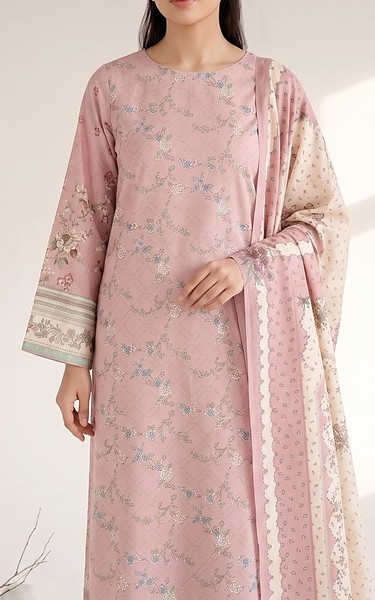 Adans Libas Pink Lawn Suit | Pakistani Lawn Dress in USA- Image 2