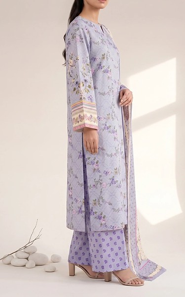 Adans Libas Lavender Lawn Suit | Pakistani Lawn Dress in USA- Image 2