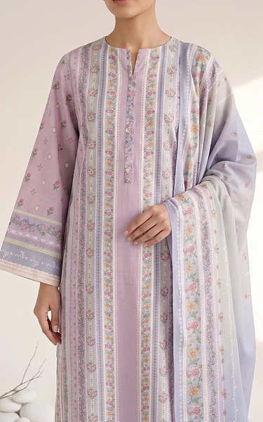 Adans Libas Lilac Lawn Suit | Pakistani Lawn Dress in USA- Image 1