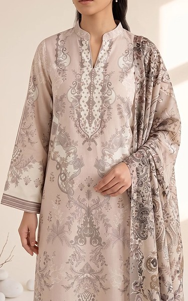 Adans Libas Tan Lawn Suit | Pakistani Lawn Dress in USA- Image 2