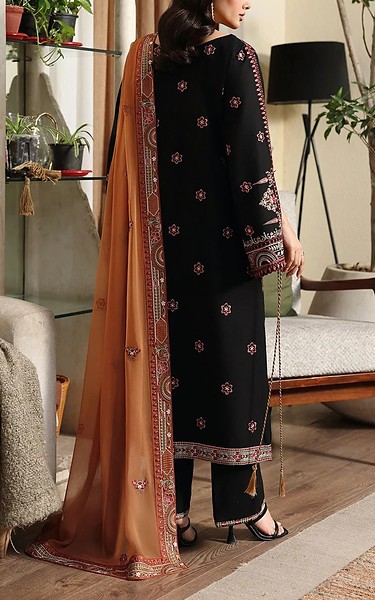 Afsanah Black Lawn Suit | Pakistani Lawn Dress in USA- Image 2