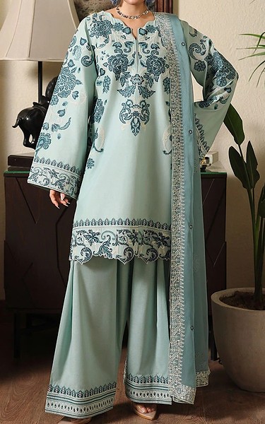 Afsanah Sea Mist Lawn Suit | Pakistani Lawn Dress in USA- Image 1