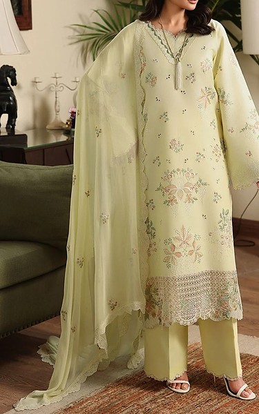Afsanah Green Mist Lawn Suit | Pakistani Lawn Dress in USA- Image 1