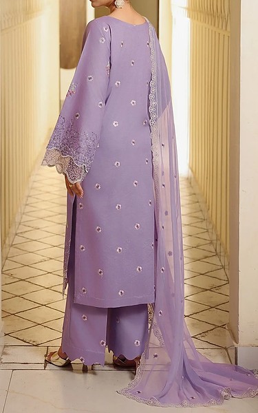 Afsanah Faded Purple Lawn Suit | Pakistani Lawn Dress in USA- Image 2