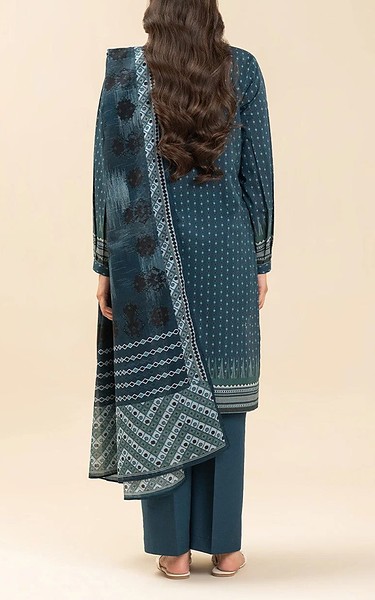 Beechtree Teal Lawn Suit | Pakistani Lawn Dress in USA- Image 2