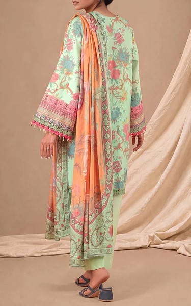 Bonanza Sea Mist Lawn Suit | Pakistani Lawn Dress in USA- Image 2