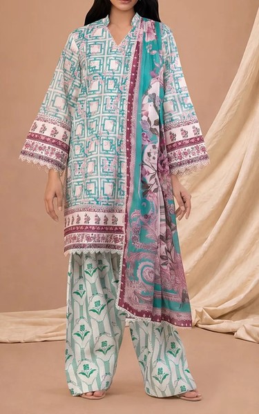 Bonanza Multi Lawn Suit | Pakistani Lawn Dress in USA- Image 1