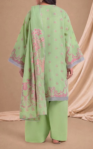 Bonanza Light Green Jacquard Suit | Pakistani Lawn Dress in USA- Image 2