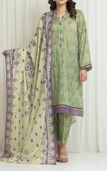 Edenrobe Sage Lawn Suit | Pakistani Lawn Dress in USA- Image 1