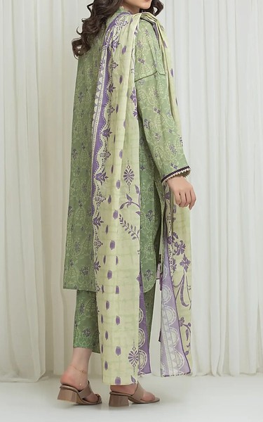Edenrobe Sage Lawn Suit | Pakistani Lawn Dress in USA- Image 2