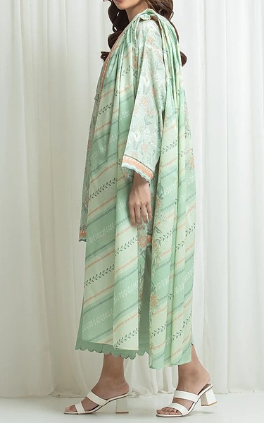 Edenrobe Sea Mist Lawn Suit | Pakistani Lawn Dress in USA- Image 2