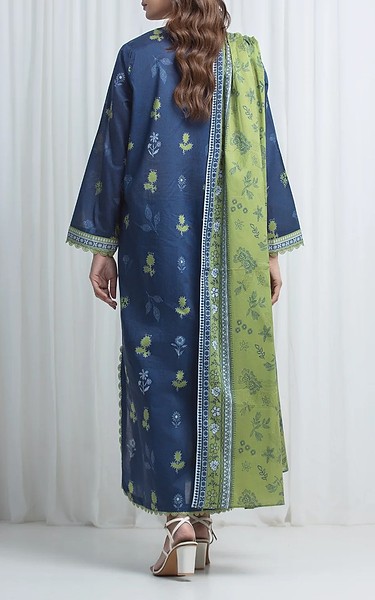 Edenrobe Blue Lawn Suit | Pakistani Lawn Dress in USA- Image 2