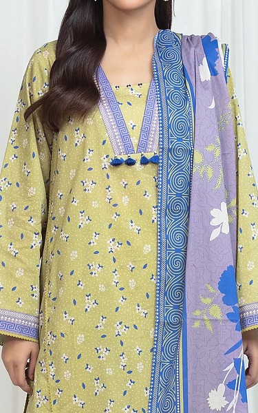 Edenrobe Sand Lawn Suit | Pakistani Lawn Dress in USA- Image 1