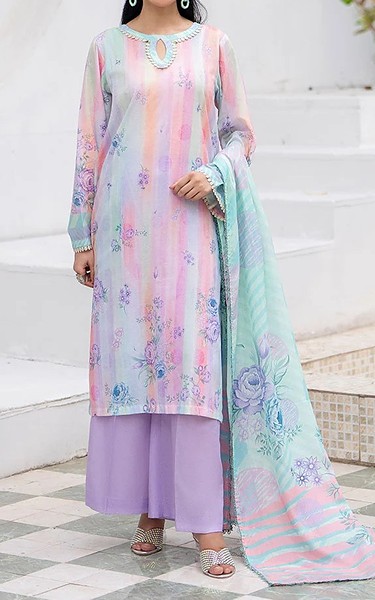 Ellena Multi Lawn Suit | Pakistani Lawn Dress in USA- Image 1