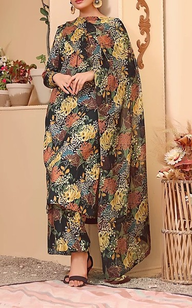 Feathers Multi Lawn Suit | Pakistani Lawn Dress in USA- Image 1