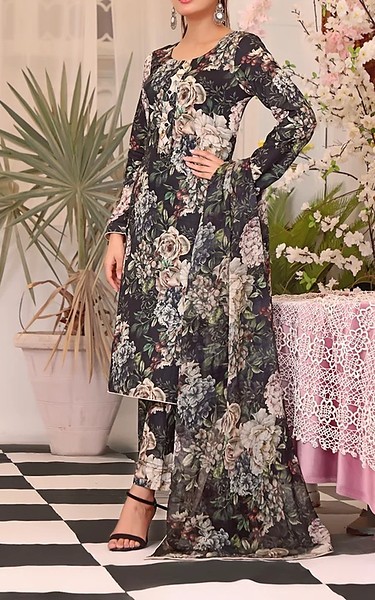 Feathers Multi Lawn Suit | Pakistani Lawn Dress in USA- Image 1