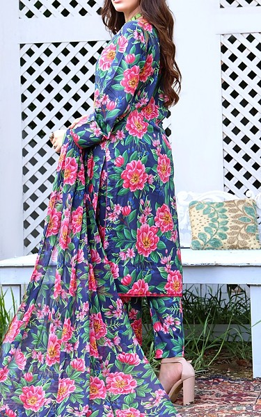 Feathers Multi Lawn Suit | Pakistani Lawn Dress in USA- Image 2