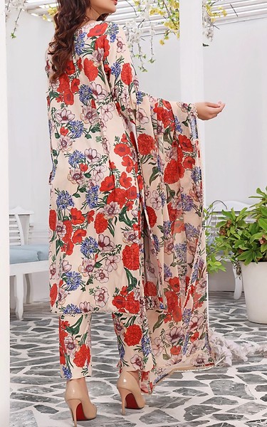 Feathers Multi Lawn Suit | Pakistani Lawn Dress in USA- Image 2