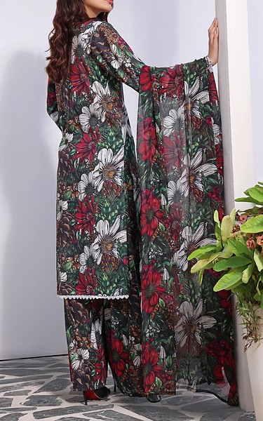 Feathers Multi Lawn Suit | Pakistani Lawn Dress in USA- Image 2