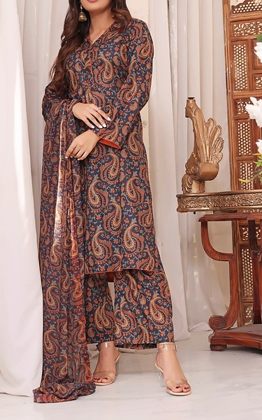 Feathers Multi Lawn Suit | Pakistani Lawn Dress in USA- Image 2