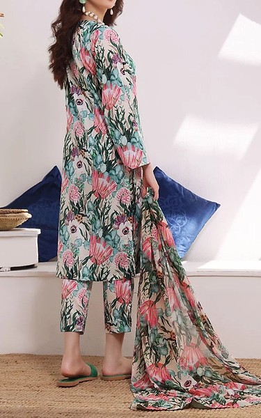 Feathers Multi Lawn Suit | Pakistani Lawn Dress in USA- Image 2