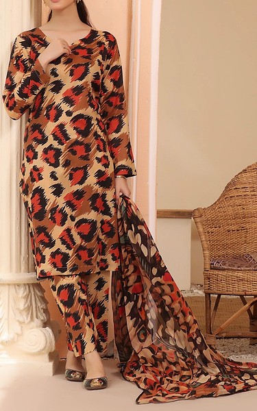 Feathers Multi Lawn Suit | Pakistani Lawn Dress in USA- Image 1