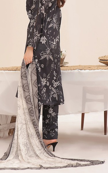 Feathers Black Lawn Suit | Pakistani Lawn Dress in USA- Image 2