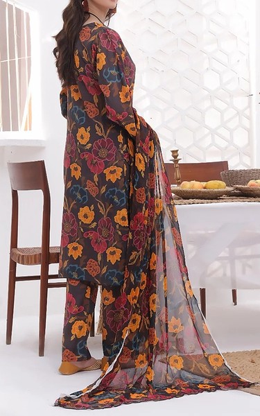 Feathers Multi Lawn Suit | Pakistani Lawn Dress in USA- Image 2