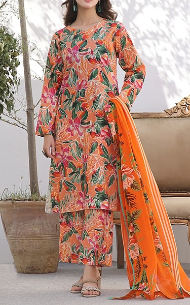 Feathers Multi Lawn Suit | Pakistani Lawn Dress in USA- Image 1