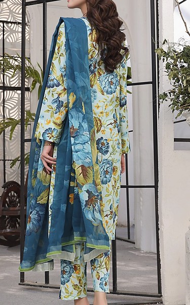 Feathers Multi Lawn Suit | Pakistani Lawn Dress in USA- Image 2