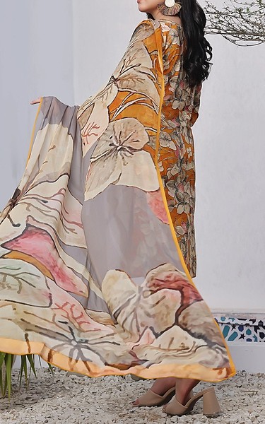 Feathers Multi Lawn Suit | Pakistani Lawn Dress in USA- Image 2