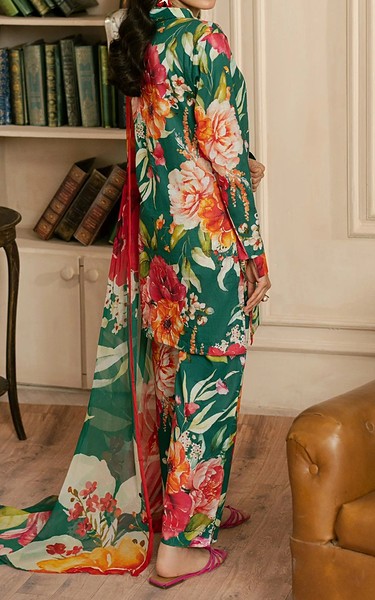 Feathers Multi Lawn Suit | Pakistani Lawn Dress in USA- Image 2