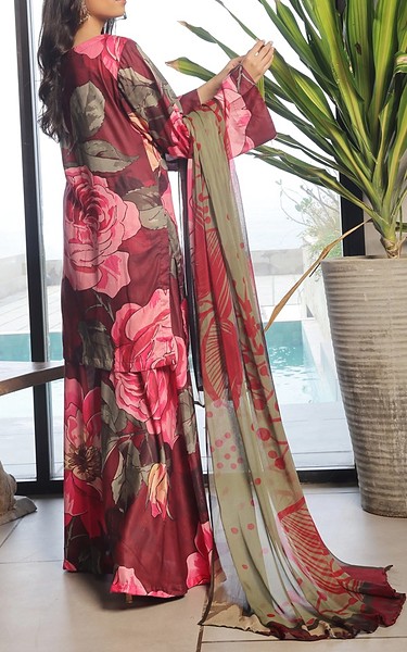 Feathers Multi Lawn Suit | Pakistani Lawn Dress in USA- Image 1