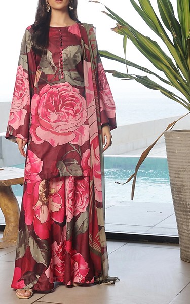 Feathers Multi Lawn Suit | Pakistani Lawn Dress in USA- Image 2
