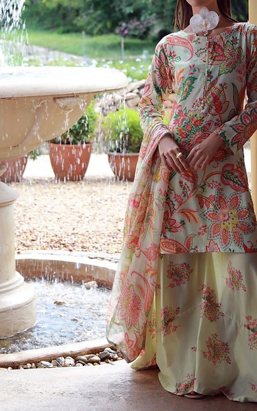 Feathers Multi Lawn Suit | Pakistani Lawn Dress in USA- Image 2