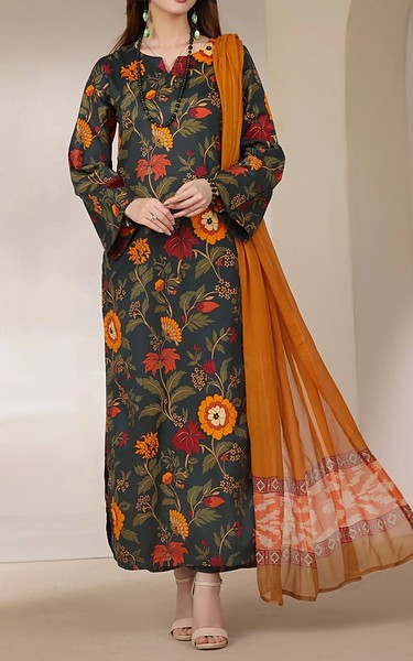 Feathers Multi Lawn Suit | Pakistani Lawn Dress in USA- Image 1