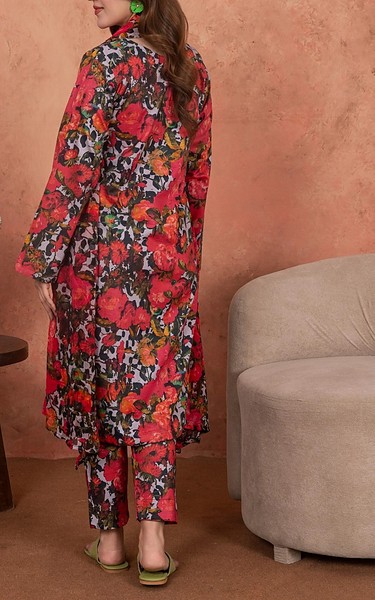Feathers Multi Lawn Suit | Pakistani Lawn Dress in USA- Image 2