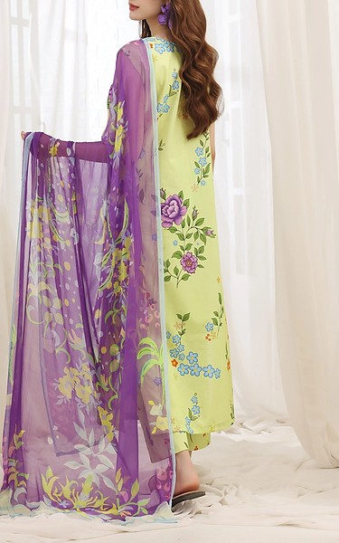 Feathers Green Mist Lawn Suit | Pakistani Lawn Dress in USA- Image 1