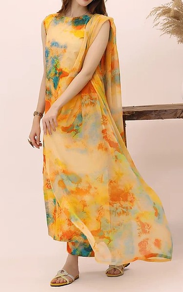 Feathers Multi Lawn Suit | Pakistani Lawn Dress in USA- Image 1