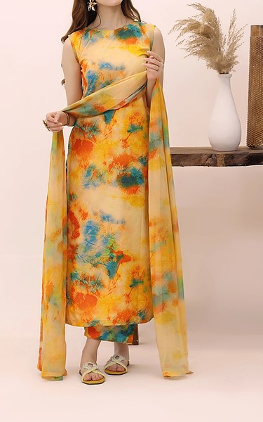 Feathers Multi Lawn Suit | Pakistani Lawn Dress in USA- Image 2
